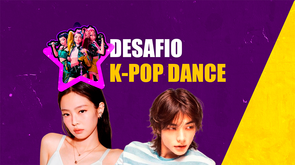 Banner do desafio K-pop Dance