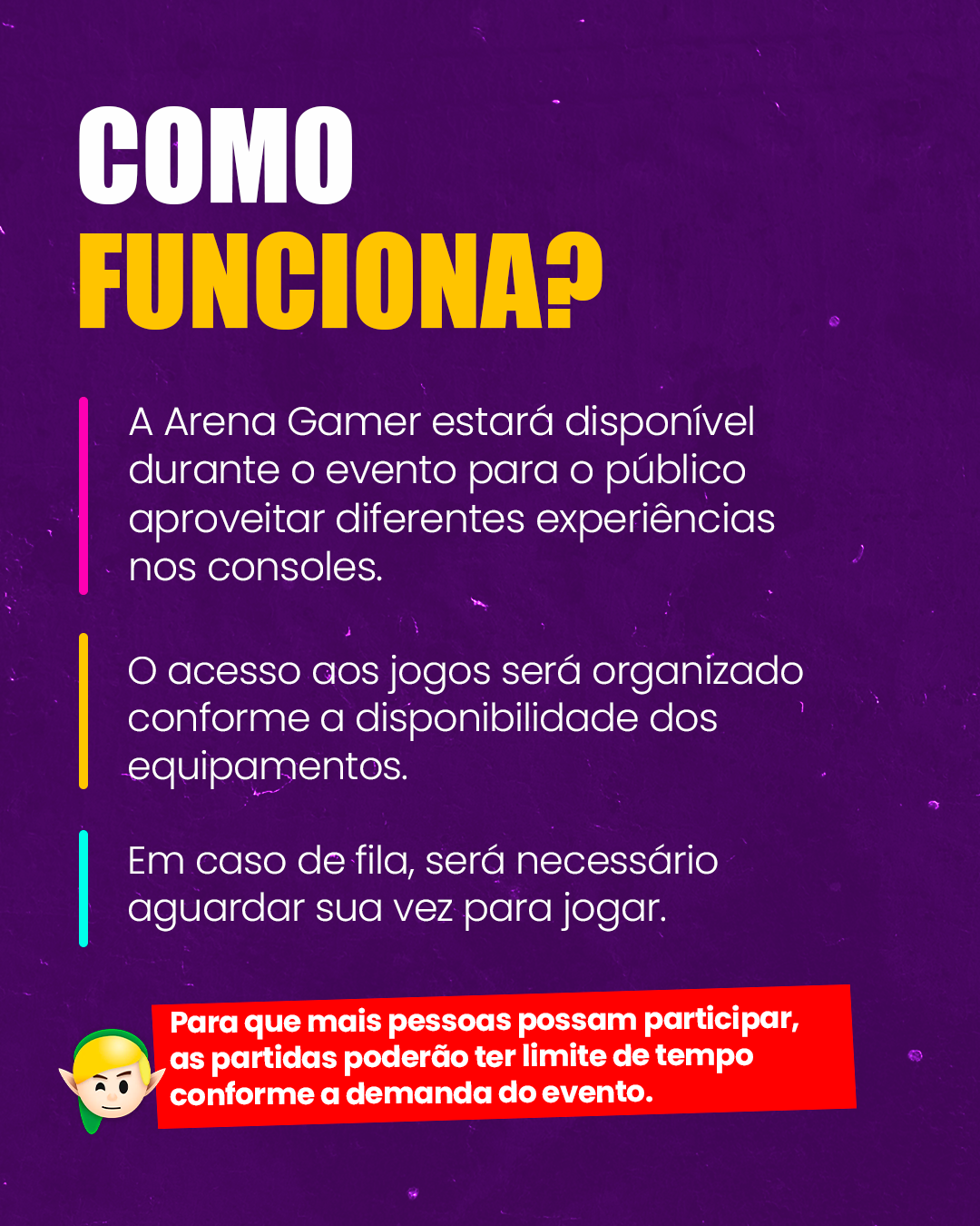 Como funciona a Arena Gamer